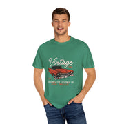 Vintage Car T-Shirt | Unisex Garment-Dyed Tee for Car Lovers, Retro Style Shirt, Cool Graphic Tee, Birthday Gift, Casual Wear