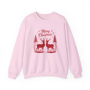 Christmas Reindeer Crewneck Unisex Sweatshirt