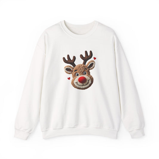 Cute Rudolph Reindeer Sweatshirt