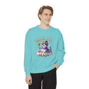 Believe in the Magic Snowman Unisex Sweatshirt