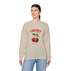Cherry Graphic Women Sweatshirt.