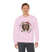 Cute & Comical Reindeer Breakthrough Unisex Sweatshirt