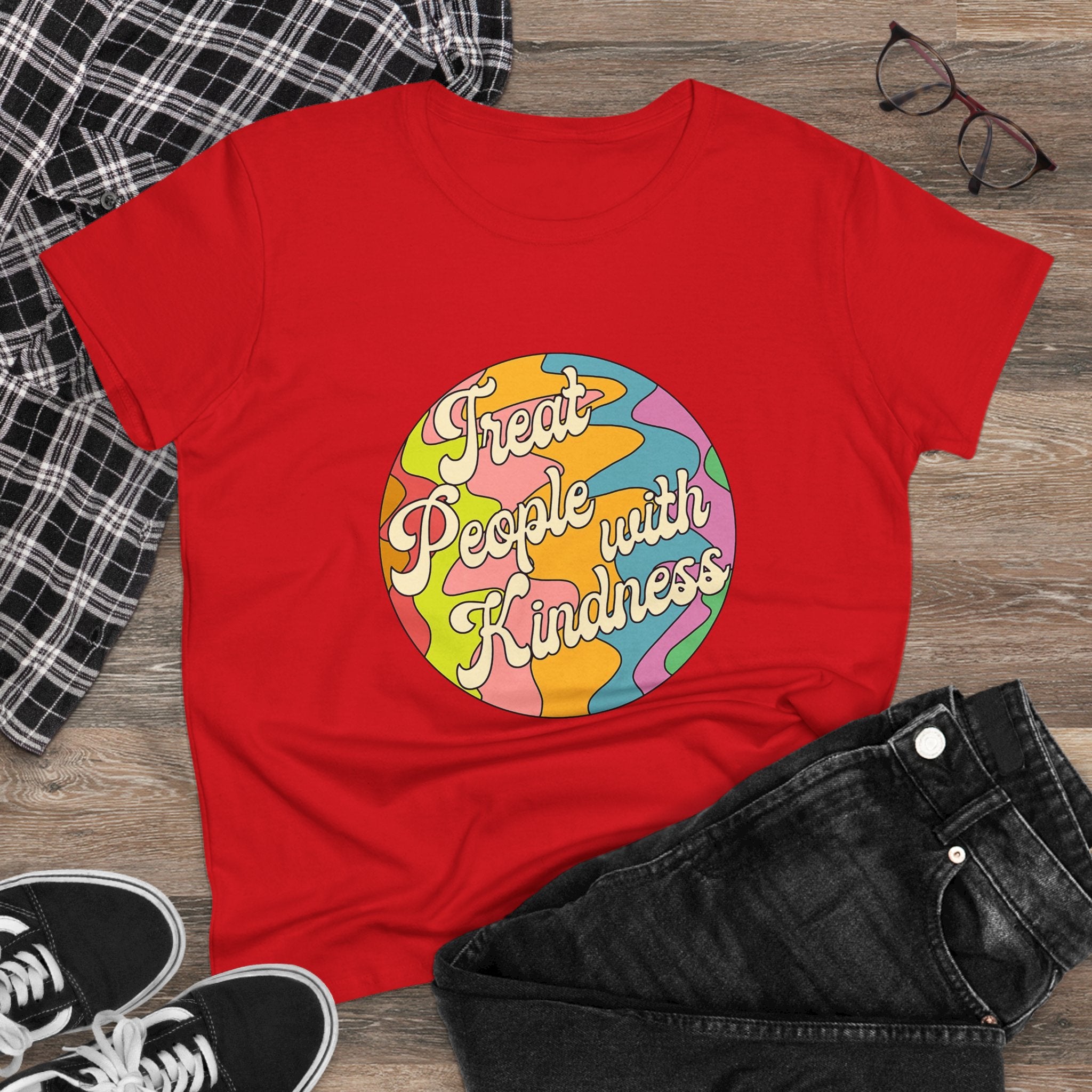 Treat People With Kindness Women T-Shirt