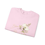 Floral 'Bloom Past Darkness' Crewneck Sweatshirt