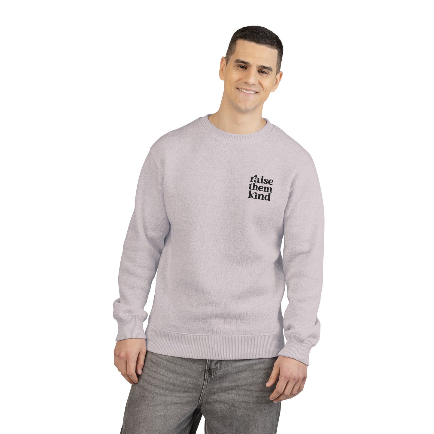 Kindness Embroidered Crewneck Unisex Sweatshirt