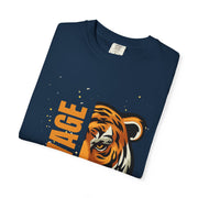 Savage Tiger Graphic Tee, Unisex T-shirt for Bold Fashion, Streetwear Essentials, Animal Lover Gift, Casual Everyday Wear