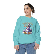 Believe in the Magic Snowman Unisex Sweatshirt