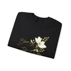 Floral 'Bloom Past Darkness' Crewneck Sweatshirt