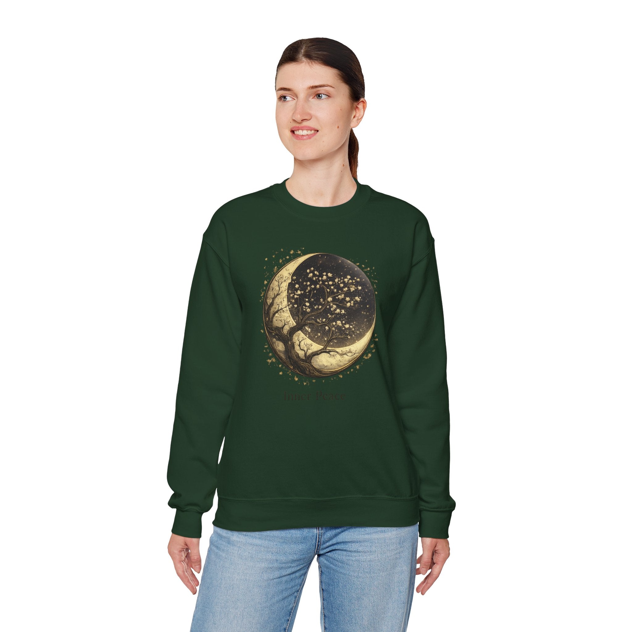 Moon Meditation Graphic Sweatshirt