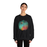 'Just Breathe' Dandelion Watercolor Comfort — Crewneck Sweatshirt