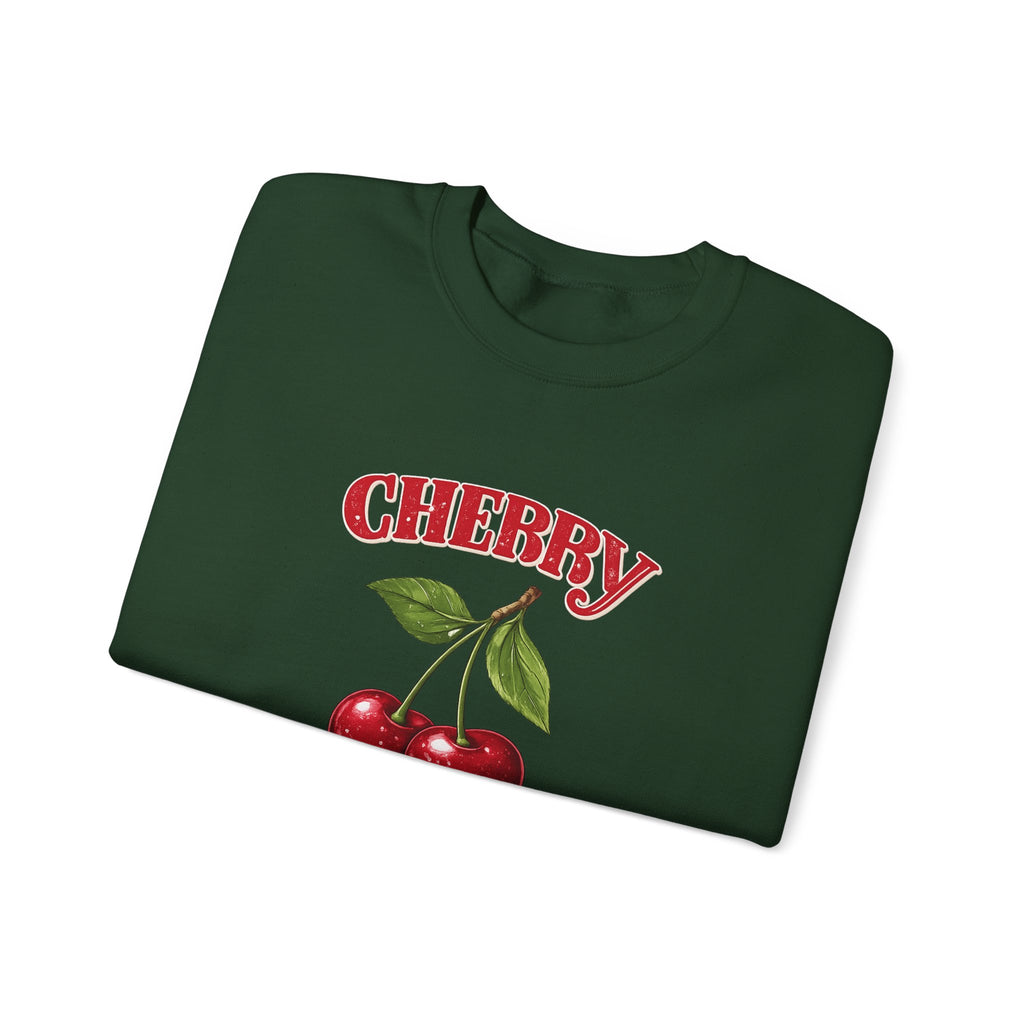 Cherry Graphic Women Sweatshirt.