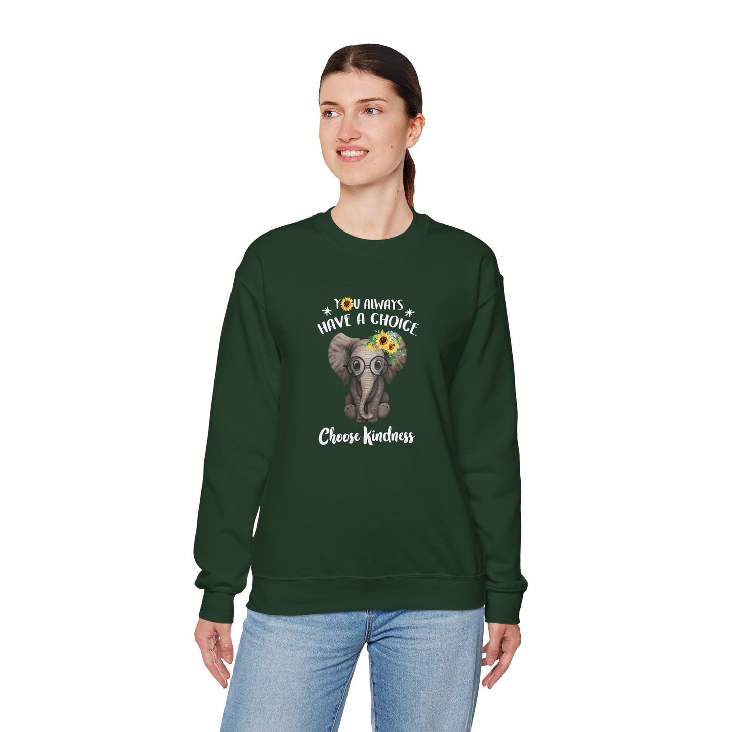 Elephant Crewneck Sweatshirt