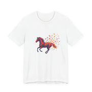 Equestrian Dream Unisex Tee, Horse Lover Gift, Art Tee, Animal Illustration Shirt, Nature Vibe Apparel