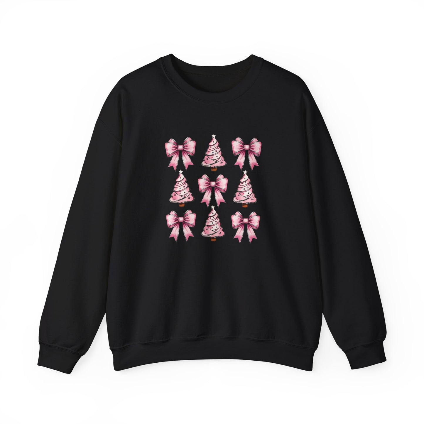 Pink Ribbon & Cupcake Crewneck Sweatshirt