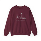 Happy Soul Crewneck Women Sweatshirt.