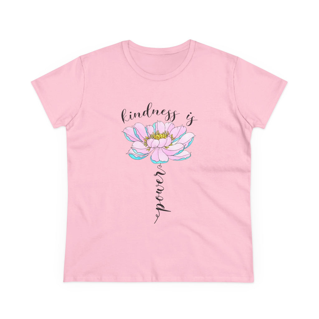 Kindness Is Power Floral  Women T-Shirt